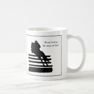 flying without wings coffee mug
