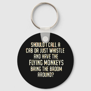 flyingmonkeyswhistle keychain
