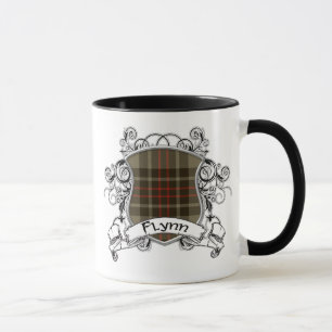 Flynn Tartan Shield Mug