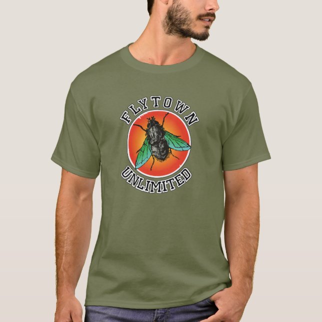 Flytown Green T-Shirt (Front)
