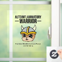 FMF Warrior Window Sticker