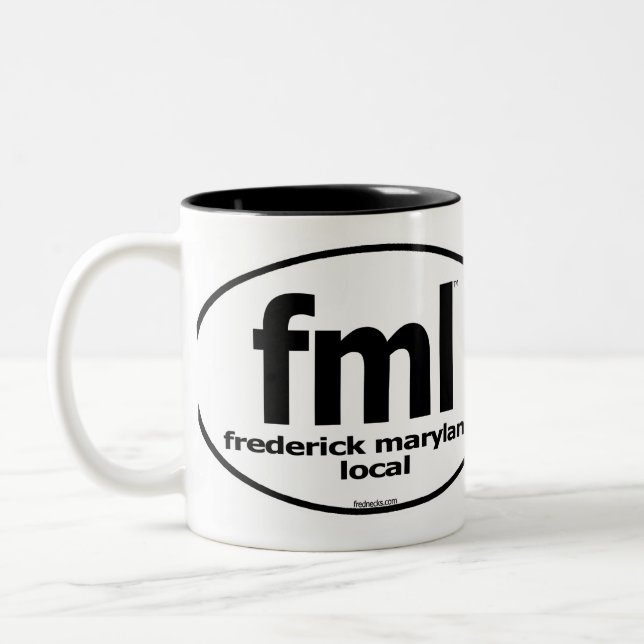 FML Frederick Maryland Local Mug (Left)