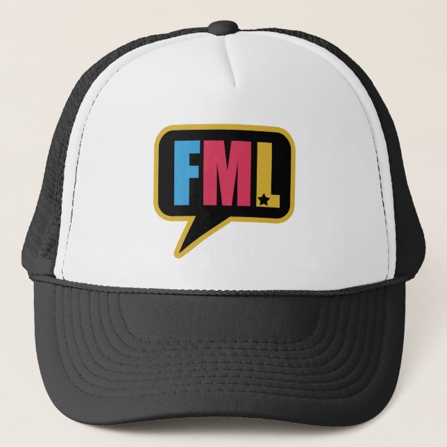 FML (Hat) Trucker Hat (Front)