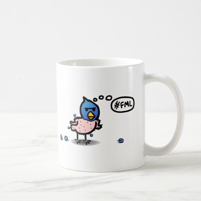 #FML Twitter Blue Bird. Coffee Mug (Right)