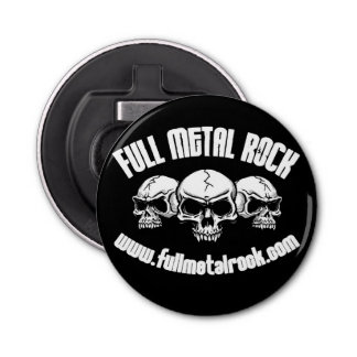 FMR Old Skool Skull Logo Bottle Opener