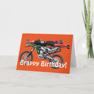 FMX - Freestyle Aerial Motocross Stunt III Card