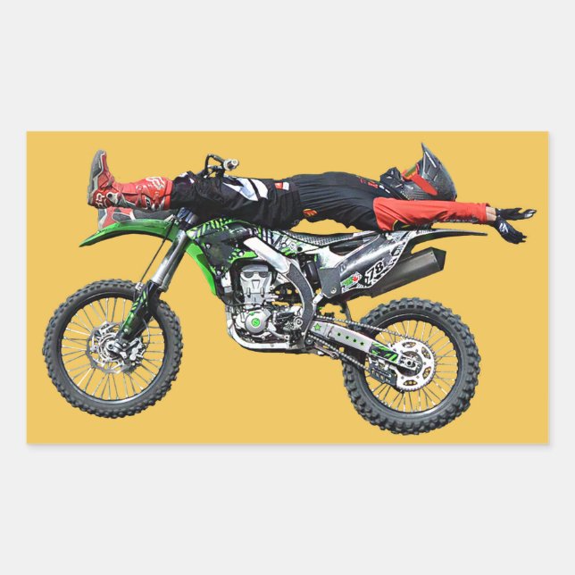 FMX - Freestyle Aerial Motocross Stunt III Sticker (Front)