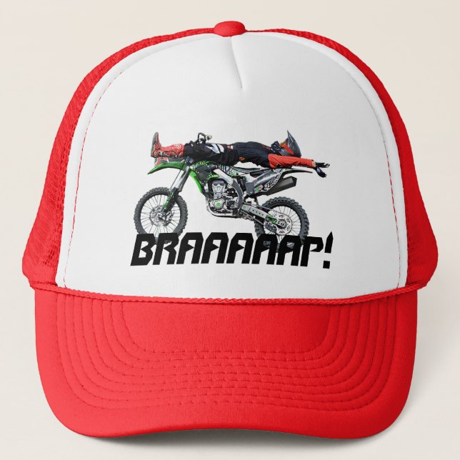 FMX - Motocross aérien Freestyle Stunt 3 Casquette (Devant)