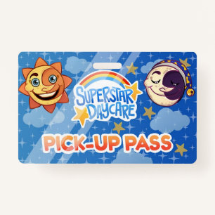 Fnaf Security Breach Pick Up Pass  Badge