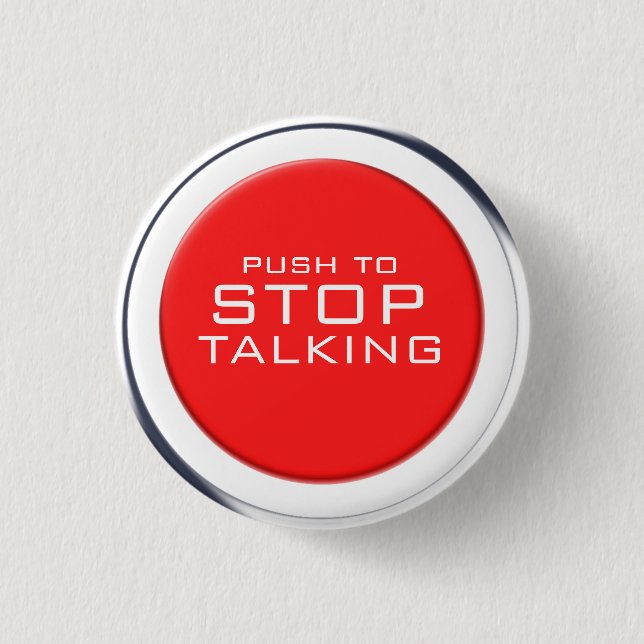 Fnally! Stop talking button (Front)