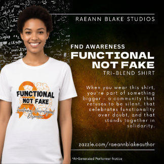 FND Awareness Functional Not Fake Tri-Blend Shirt