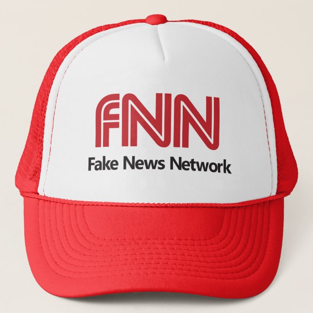 FNN Fake News Network Funny Hat Ball Cap (Front)