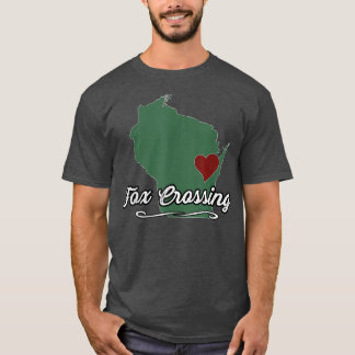 Fo Crossing Wisconsinwi Usa City State Souvenir 18 T-Shirt