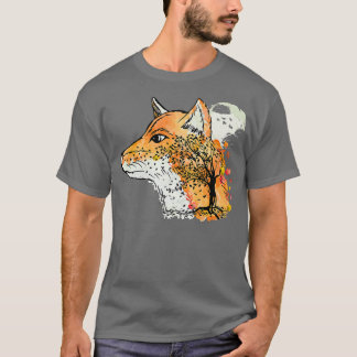 Fo Lover Cute Fo Fall Autumn Forest Animals Fo T-Shirt