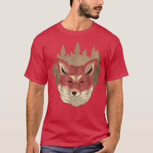 Fo Lover Nature Forest Animal Wildlife Trees Fo 19 T-Shirt