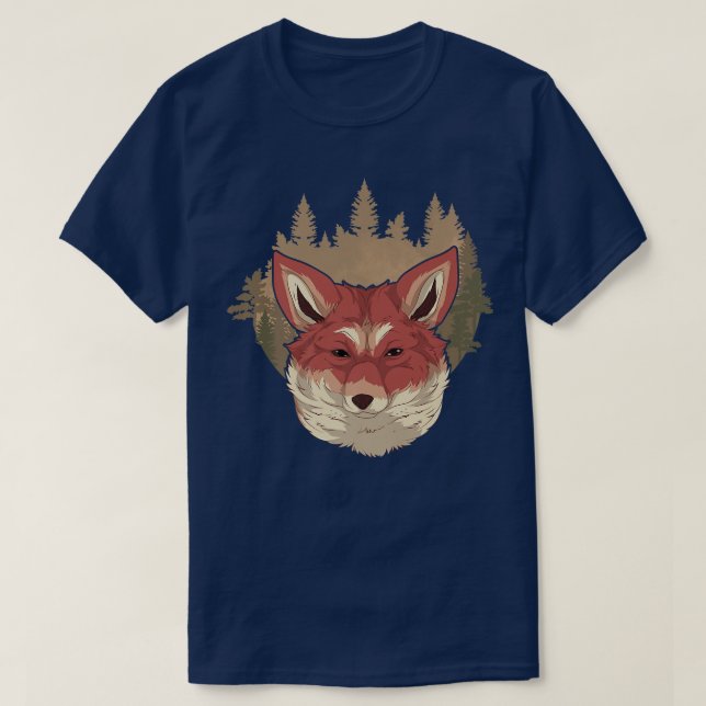 Fo Lover Nature Forest Animal Wildlife Trees Fo Pr T-Shirt (Design Front)