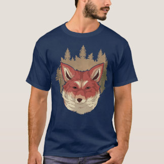 Fo Lover Nature Forest Animal Wildlife Trees Fo Pr T-Shirt
