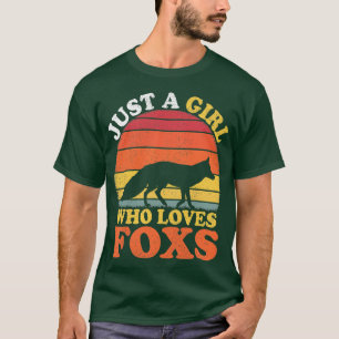 Fo Lover Vintage Just A Girl Who Loves Fos Premium T-Shirt