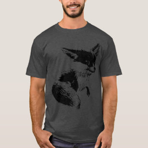 Fo Motif Sly Animal Colourful Forest Animals Desig T-Shirt