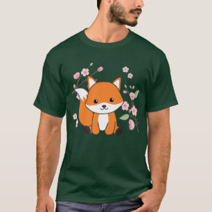 Fo Sweet Animals For Kawaii Cherry Blossom Foes T-Shirt