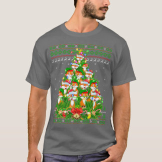 Fo Xmas Lighting Tree Santa Fo Ugly Christmas T-Shirt