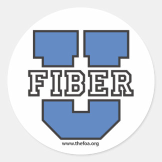 FOA - Fibre U large stickers
