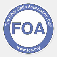 FOA large logo stickers