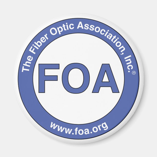 FOA logo magnet (Front)
