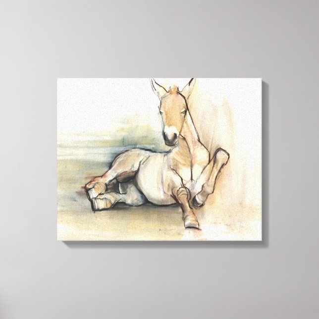 Foal 2012 canvas print (Front)