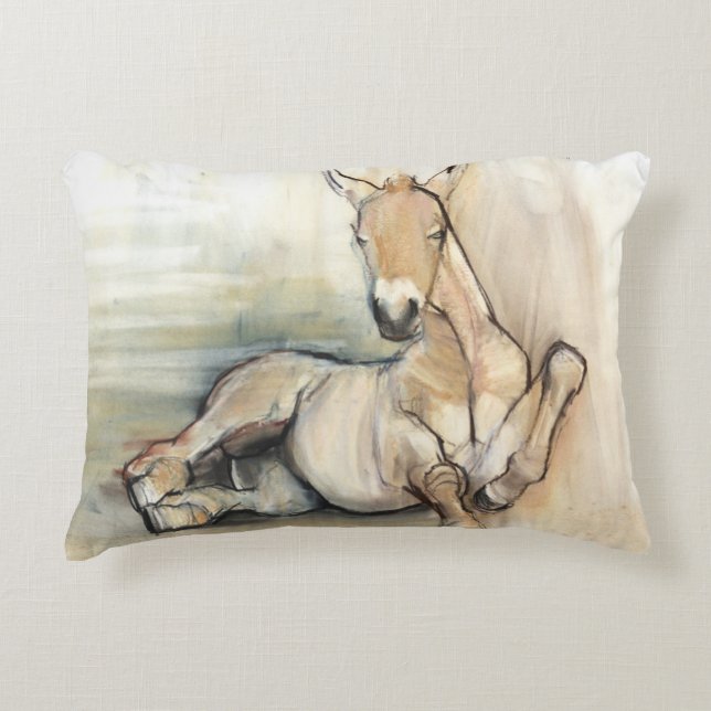 Foal 2012 decorative pillow (Front)