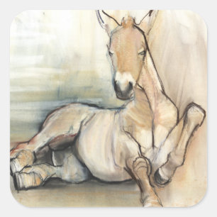 Foal 2012 square sticker