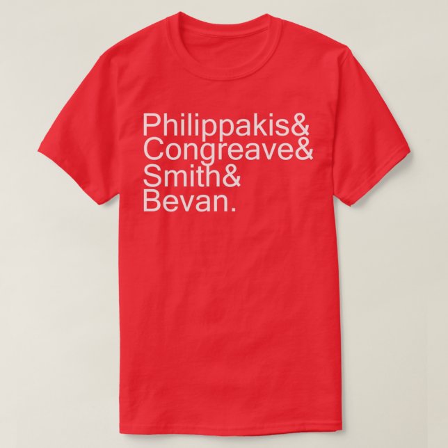 Foals lineup 2018 onwards T-Shirt (Design Front)