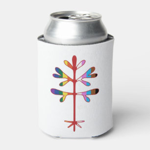 Foam Can Cooler with a Pride Sapling