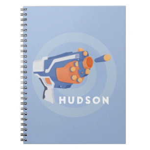 Foam dart gun custom design notebook