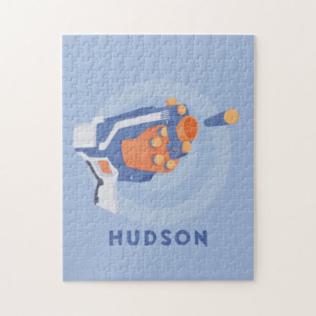 Foam dart gun custom jigsaw puzzle (Vertical)