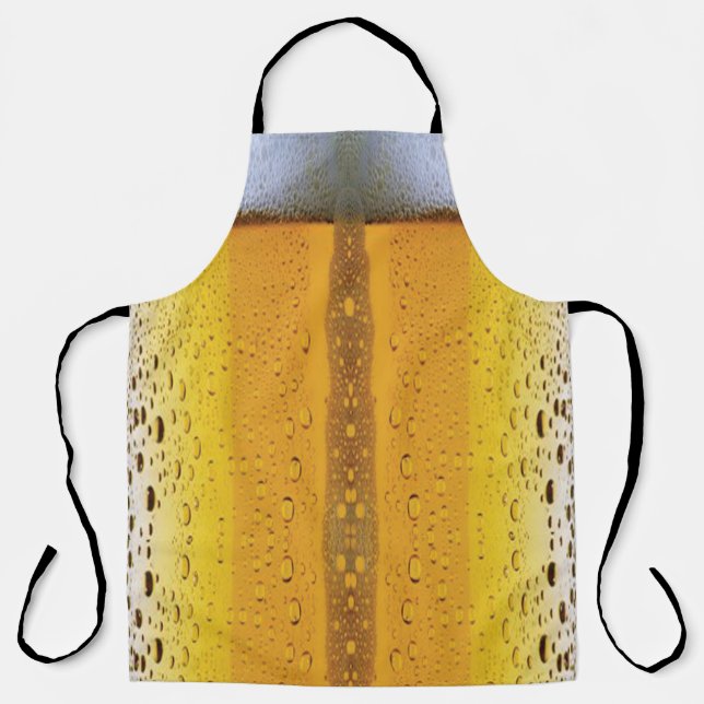 Foaming Beer Glass Apron (Front)