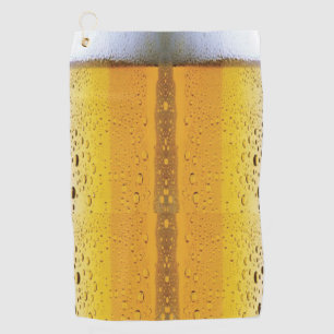 Foaming Beer Golf Towel