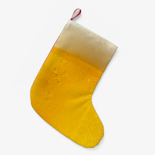 Foamy Beer Mug Small Christmas Stocking