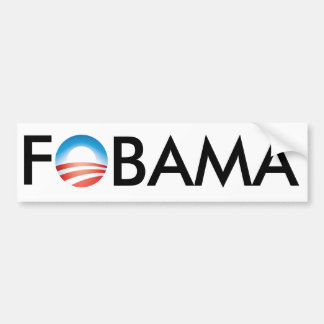 FOBAMA BUMPER STICKER