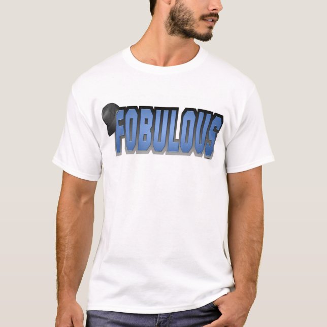 Fobulous Blue T-Shirt (Front)