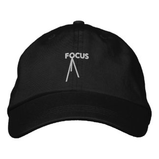 Focus Adjustable Embroidered Hat
