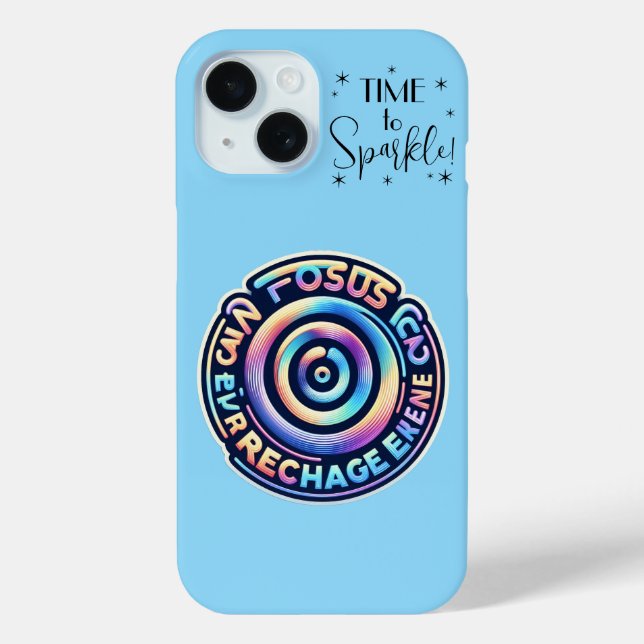 Focus and motivation Recharge your mood  Case-Mate iPhone Case (Back)