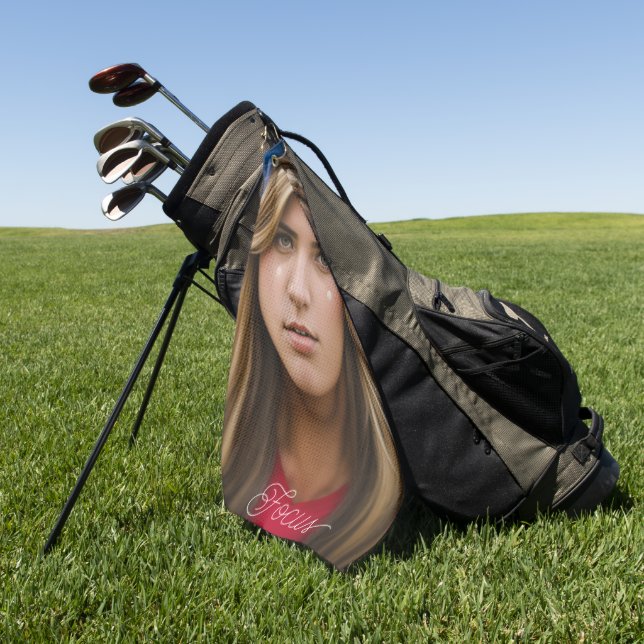 Focus Belle serviette de golf pour filles (Vert)