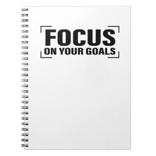 Focus Distraction Quotes Inspirational Quote Art Notebook