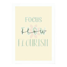 Focus . Flow . Flourish | Pastel
