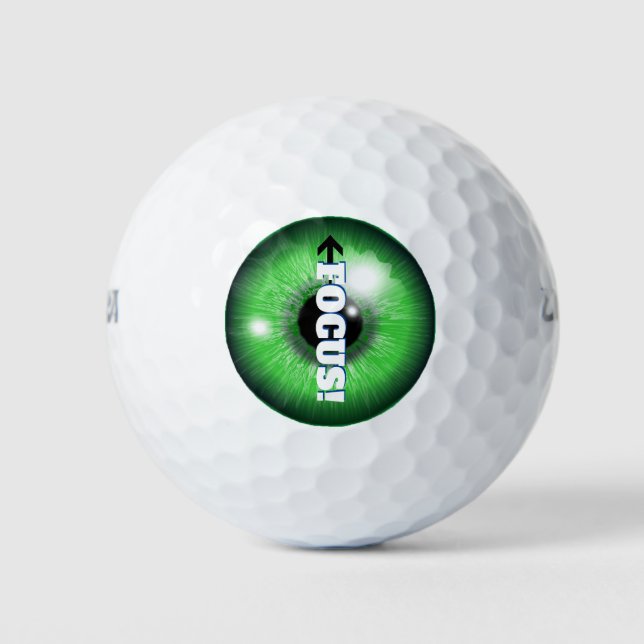 Focus Golf Ball with Arrow (Front)