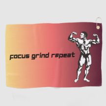 "Focus, Grind, Repeat" Motivational