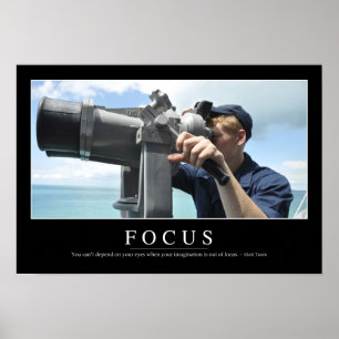 Focus: Inspirational Quote 2 Poster
