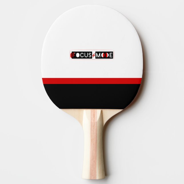 Focus Mode Ping Pong Paddle (Back)