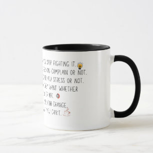 Focus on Change Motivation Mug